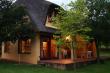 Ihophe Cottage at night - Self Catering Cottage Accommodation in Central Drakensberg