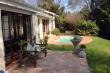 Outside patio and pool - Bed & Breakfast Accommodation in Hilton, Pietermaritzburg