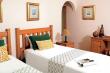 Room with 3 single beds or a kingsize bed & separate single bed