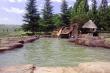 Swimming pool and slide Camping Accommodation in Central Drakensberg