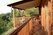 Loerie Lodge deck - Self Catering Accommodation in Umtentweni, South Coast