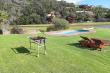With braai facilities, swimming pool and canoes 