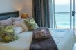 view from king size bed - Self Catering Apartment Accommodation in Umdloti Beach