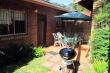 Private little garden and patio - braai on Weber