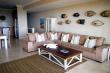 Lounge - has DSTV - Self Catering Accommodation in Blythedale Beach