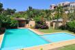 Sheltered adult and kiddies pools - Self Catering Apartment Accommodation in Winklespruit