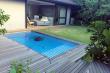 Back courtyard with plunge pool - Self Catering House in Sheffield Beach, North Coast