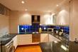 The fully equipped, modern kitchen