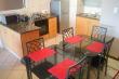 KITCHEN AND DINING AREA - Self Catering Apartment Accommodation in Amanzimtoti
