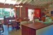Khululeka Lodge - open plan lounge / dining / kitchen area