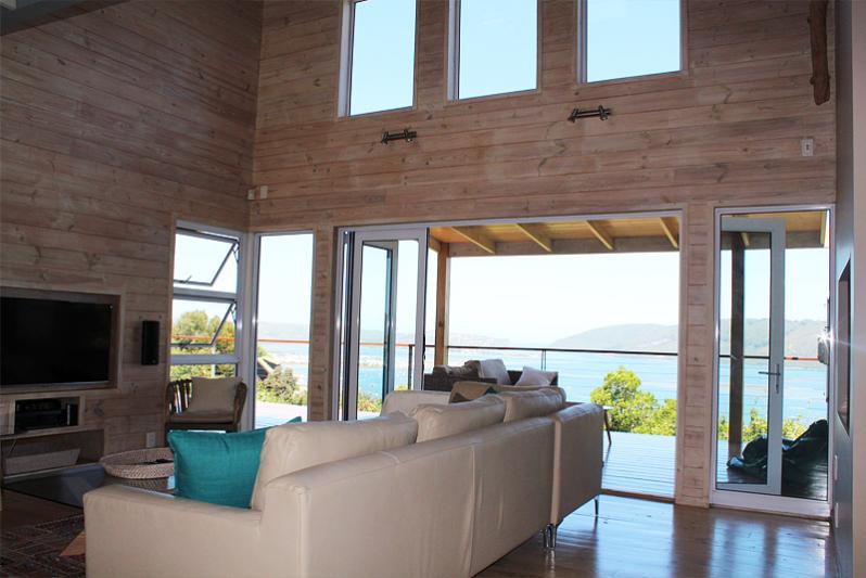 Lounge area showing stunning views from every angle of the house
