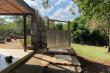Outside shower for the hot summer days & a dog pool
