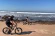 Needing exercise? Try riding on the beach