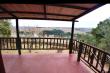 Royal Coachman - huge patio upstairs with braai and wonderful views over the lodge