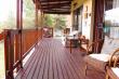 Shared wooden deck between Family Rooms No.1 and 2