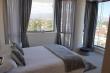 Second bedroom with double bed and panoramic view of the mountains