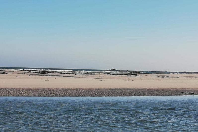 View across Lagoon Mouth to the Sea