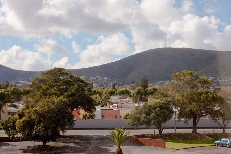 View of Tygerberg Hills and front of building Parking Area