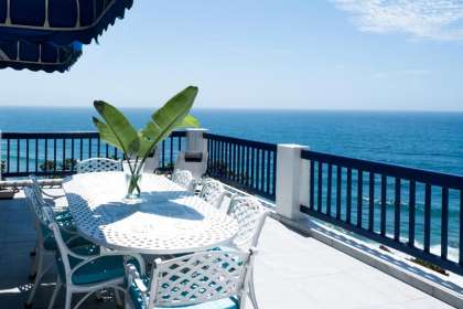 Luxury Beach Penthouse @ 8 Perissa, Santorini