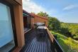 Large wooden deck for enjoyment and relaxation